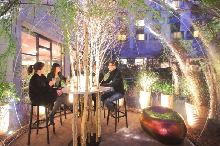 Bar éphémère La Bulle au Jazz Club Etoile du Meridien