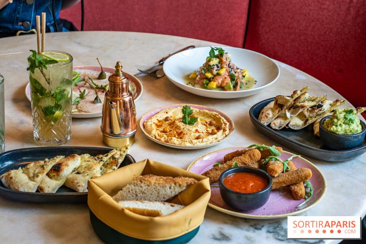 Pomelo bistrot méditerranéen Paris 2 -  entrées à partager