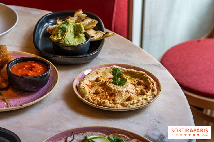 Pomelo bistrot méditerranéen Paris 2 -  houmous