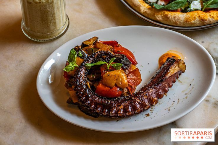 Pomelo bistrot méditerranéen Paris 2 -  poulpe grillé