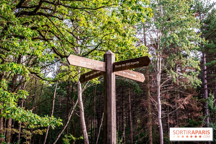 Le sentier des Maréchaux à Senlisse - Vallée de Chevreuse -  départ