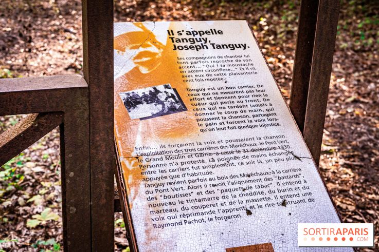 Le sentier des Maréchaux à Senlisse - Vallée de Chevreuse -  panneau