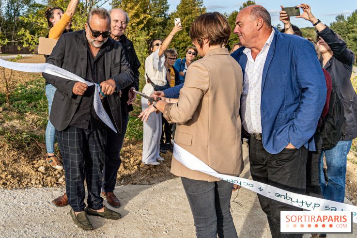 Les lodges de Thoiry - dormir à Thoiry en Terres d'Afrique - Photos -  Inauguration - Antoine Duléry