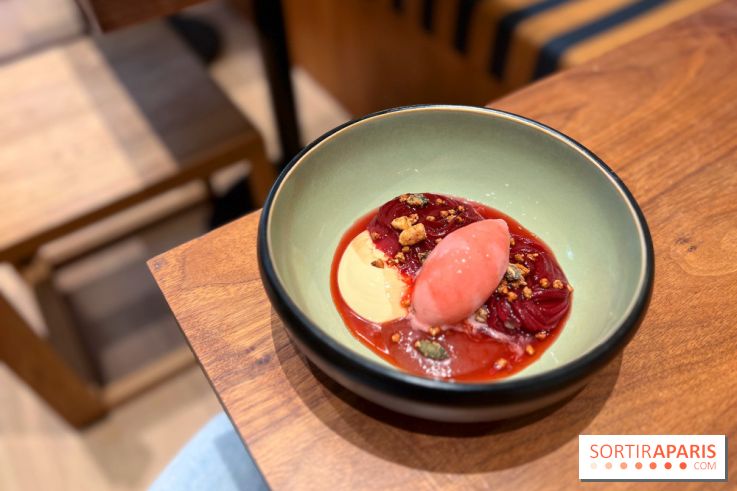 Oktobre - Dessert figues, glace vanille, piment