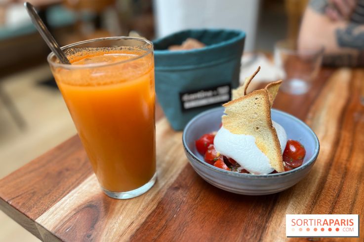 Arkose Strasbourg Saint-Denis - Jus frais et tomates mozza