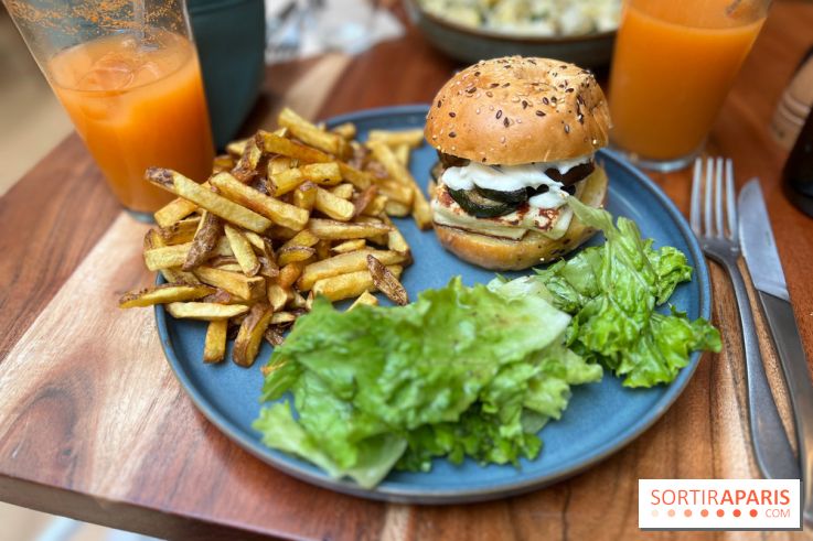 Arkose Strasbourg Saint-Denis - Burger halloumi