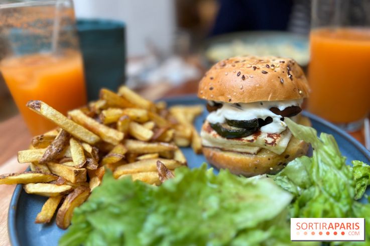 Arkose Strasbourg Saint-Denis - Burger halloumi