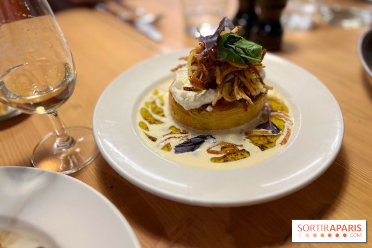 Facette - Tomate, burrata, ail noir