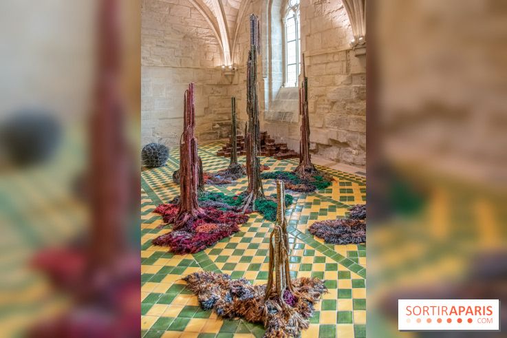 Exposition Entre Les Murs de Tanja Smeets et Karin van Dam Abbaye de Maubuisson