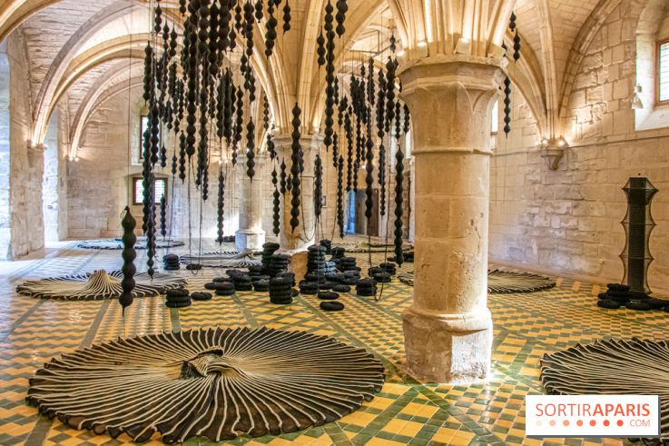 Exposition Entre Les Murs de Tanja Smeets et Karin van Dam Abbaye de Maubuisson