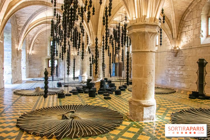 Exposition Entre Les Murs de Tanja Smeets et Karin van Dam Abbaye de Maubuisson