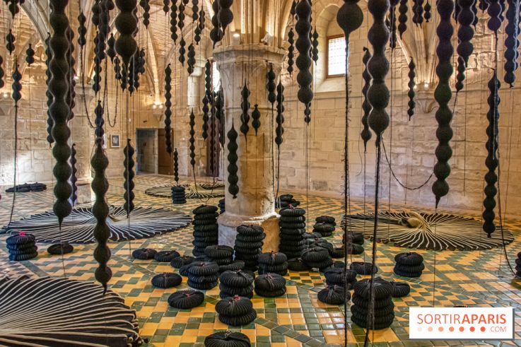 Exposition Entre Les Murs de Tanja Smeets et Karin van Dam Abbaye de Maubuisson