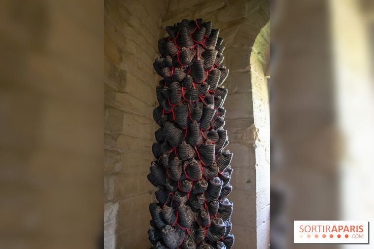 Exposition Entre Les Murs de Tanja Smeets et Karin van Dam Abbaye de Maubuisson