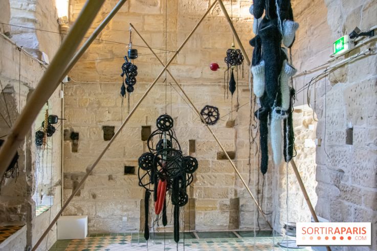 Exposition Entre Les Murs de Tanja Smeets et Karin van Dam Abbaye de Maubuisson