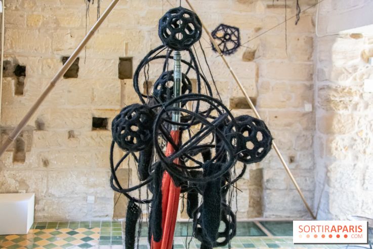 Exposition Entre Les Murs de Tanja Smeets et Karin van Dam Abbaye de Maubuisson