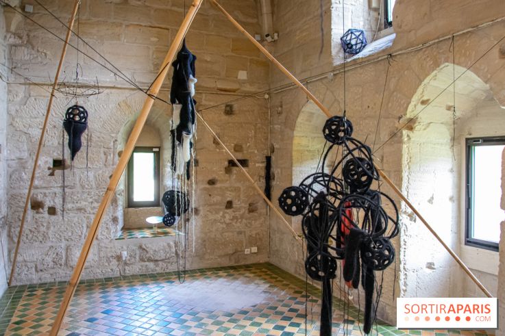 Exposition Entre Les Murs de Tanja Smeets et Karin van Dam Abbaye de Maubuisson