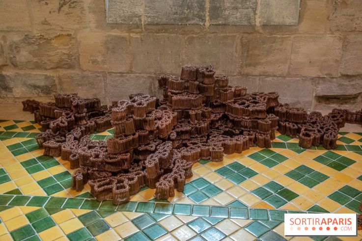 Exposition Entre Les Murs de Tanja Smeets et Karin van Dam Abbaye de Maubuisson