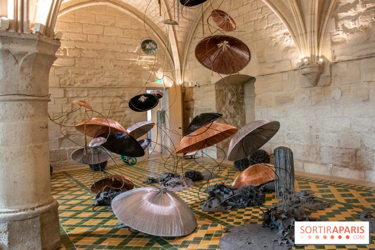 Exposition Entre Les Murs de Tanja Smeets et Karin van Dam Abbaye de Maubuisson