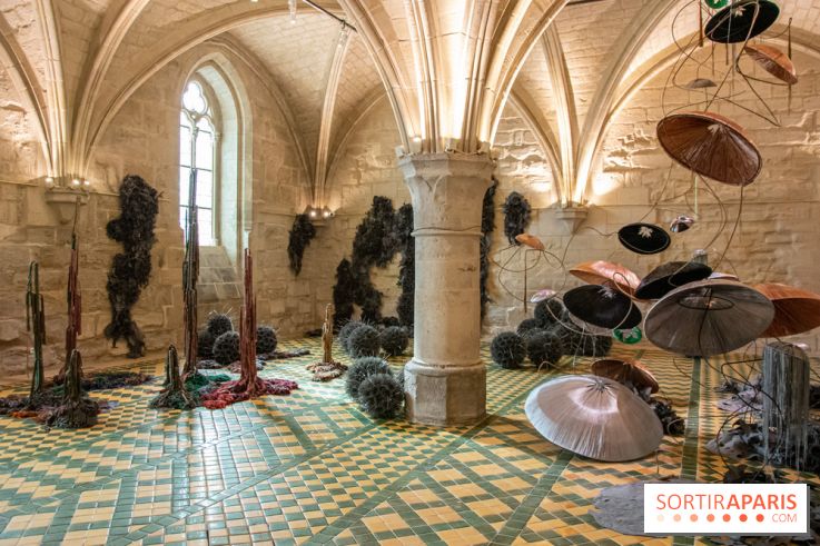 Exposition Entre Les Murs de Tanja Smeets et Karin van Dam Abbaye de Maubuisson