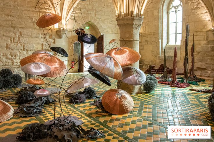 Exposition Entre Les Murs de Tanja Smeets et Karin van Dam Abbaye de Maubuisson