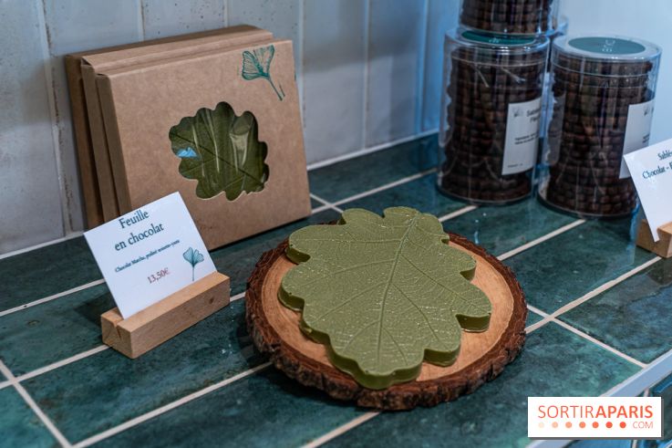 Ginko Pâtisserie  -  chocolat matcha automne