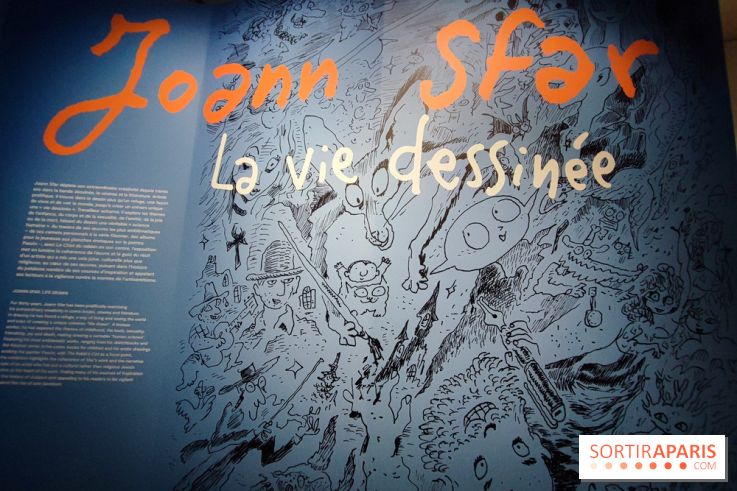 "Joann Sfar : La Vie Dessinée" au Musée d'Art et d'Histoire du Judaïsme - 1000053988