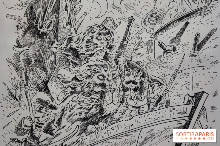 "Joann Sfar : La Vie Dessinée" au Musée d'Art et d'Histoire du Judaïsme - 1000054099