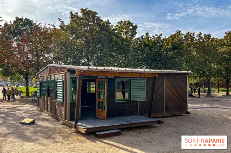 Maison démontable Jean Prouvé aux Tuileries - Paris+ par Art Basel 2023