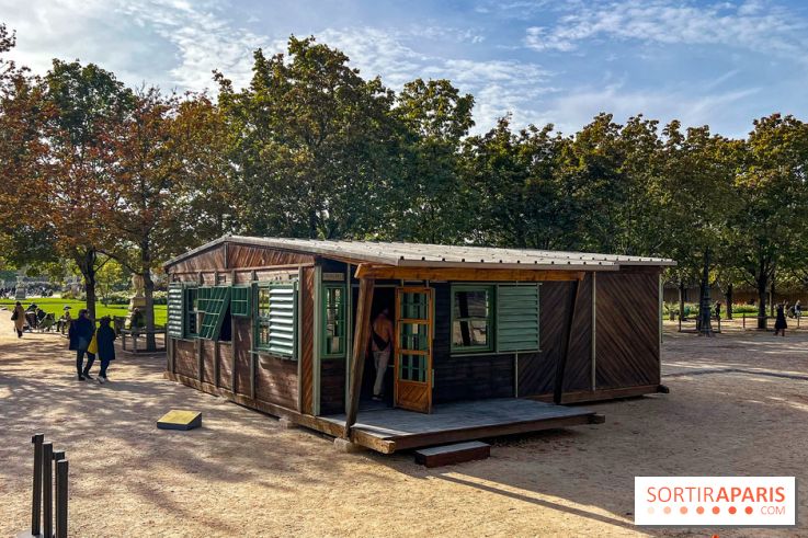 Maison démontable Jean Prouvé aux Tuileries - Paris+ par Art Basel 2023