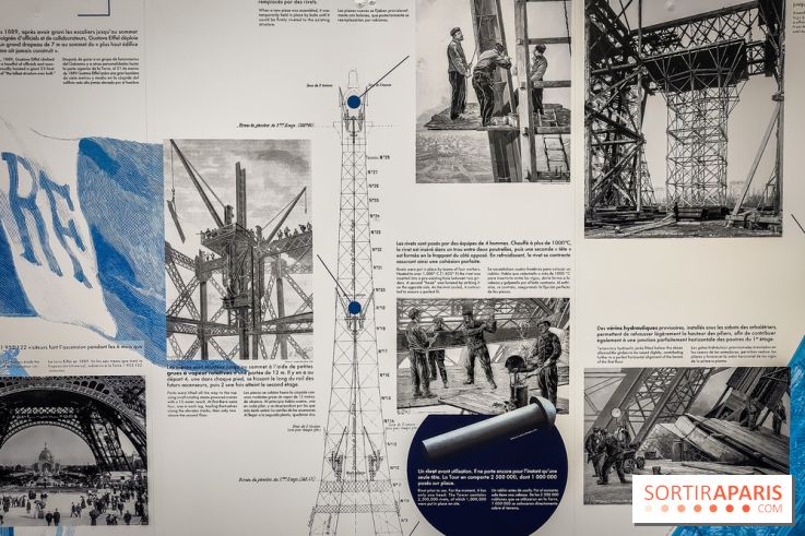 Tour Eiffel : une exposition inédite gratuite en hommage à Gustave Eiffel sur le parvis - nos photos