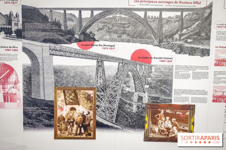 Tour Eiffel : une exposition inédite gratuite en hommage à Gustave Eiffel sur le parvis - nos photos