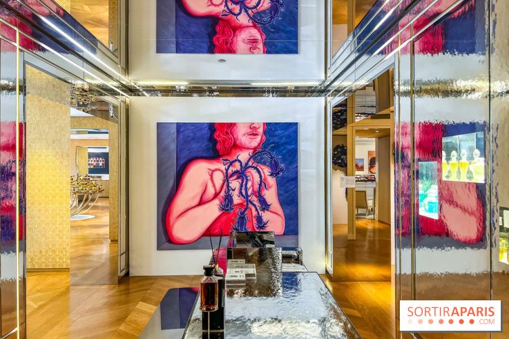 Les Fleurs du Mal, l'exposition gratuite sur les fleurs à la Maison Guerlain - Champs-Élysées