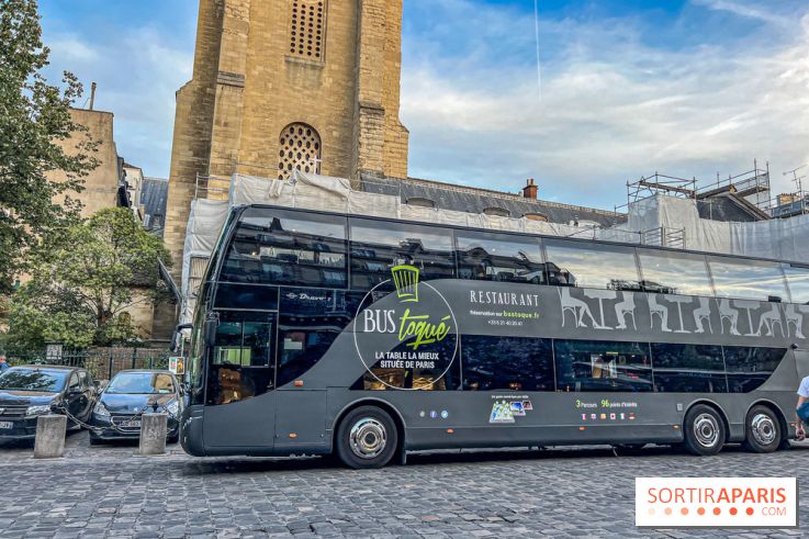 Bus Saint Germain 1920 - dîner dans un bus en traversant Paris  - IMG 2281