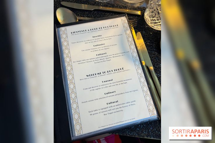 Bus Saint Germain 1920 - dîner dans un bus en traversant Paris  - IMG 2292