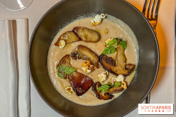 Résidence Culinaire 2023 La Big Bertha la Nouvelle Seine crémeux de chou-fleur