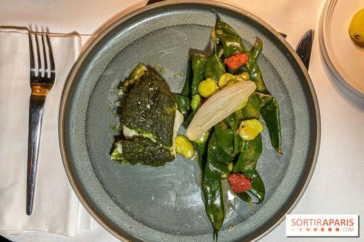 Résidence Culinaire 2023 La Big Bertha la Nouvelle Seine cabillaud haricots