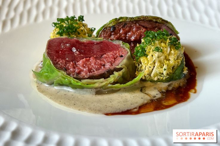 Menu chasse Le Gabriel, La Réserve - Canard Colvert, chou