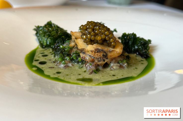 Menu chasse Le Gabriel, La Réserve - Ormeaux, lentilles, caviar