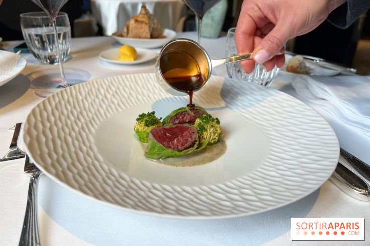 Menu chasse Le Gabriel, La Réserve - Canard Colvert, chou