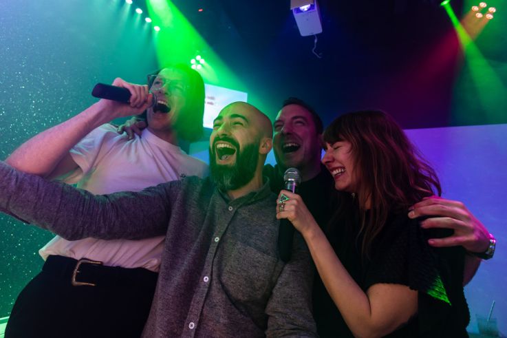 Un karaoké pour la fin d'année !