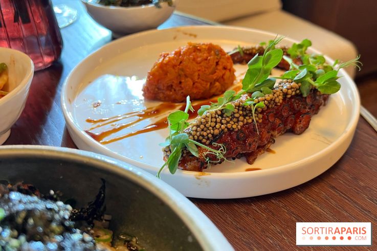 OMA au Château des Fleurs - Poulpe kimchi