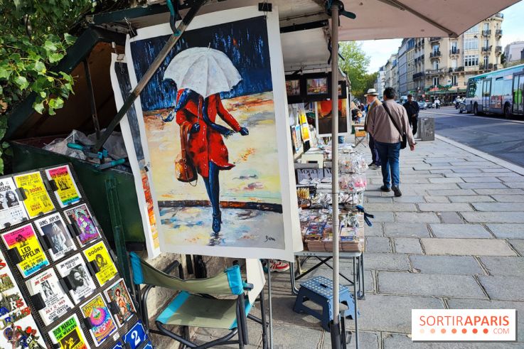 Bouquinistes des quais de Seine - 160314