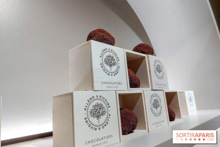 Bûche et chocolats de Noël 2023 signés Alléno & Rivoire - 20230922 100450