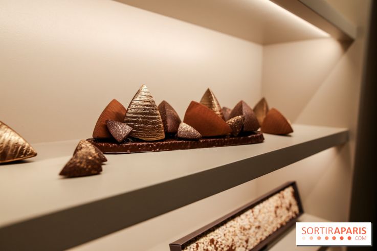 Bûche et chocolats de Noël 2023 signés Alléno & Rivoire