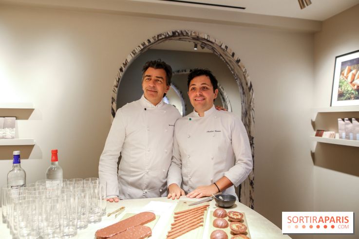 Bûche et chocolats de Noël 2023 signés Alléno & Rivoire - IMG 0988