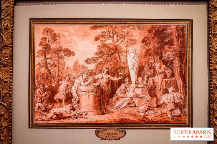 Claude Gillot : le dessinateur du Grand siècle au cœur d'une exposition au musée du Louvre - IMG20231107105406