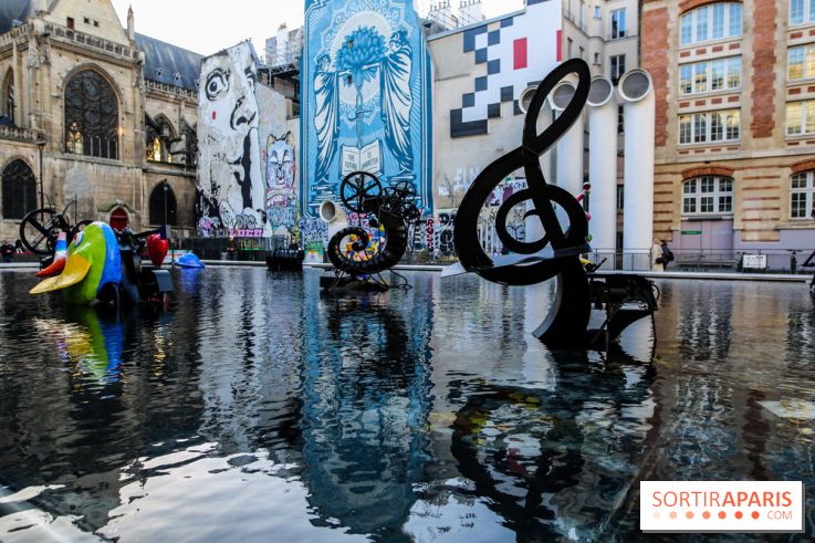 La Fontaine Stravinsky rénovée à Paris, nos photos