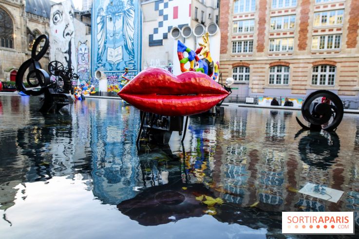 La Fontaine Stravinsky rénovée à Paris, nos photos - IMG 1672
