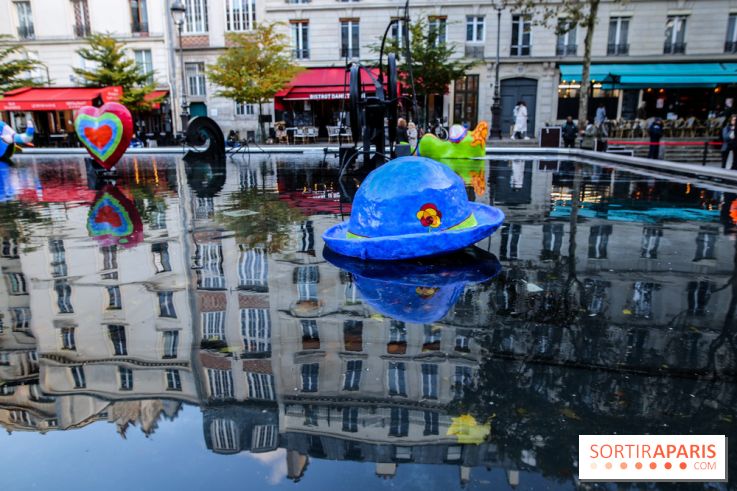 La Fontaine Stravinsky rénovée à Paris, nos photos