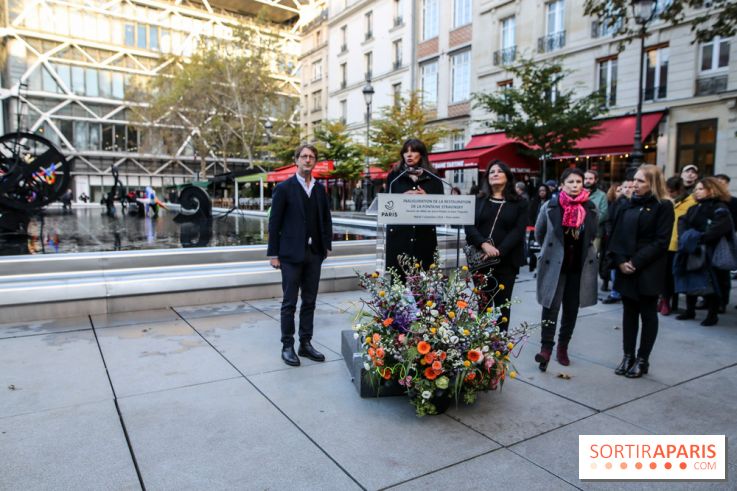 La Fontaine Stravinsky rénovée à Paris, nos photos